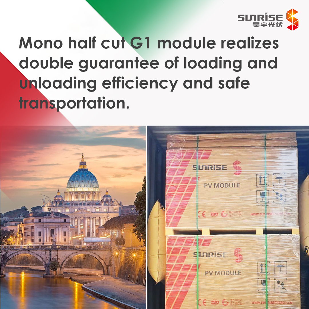 Italian Market Sunrise Solar Product